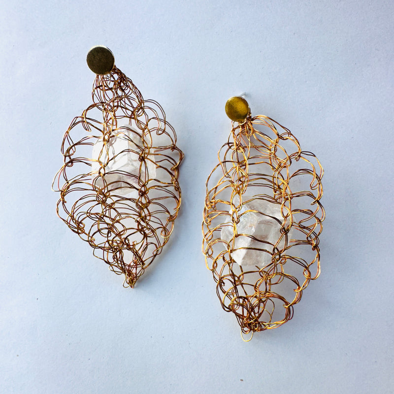 AROS MERKABA  CALCITA PLATA-BRONCE