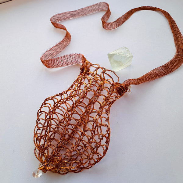 Collar Chuspa Cobre