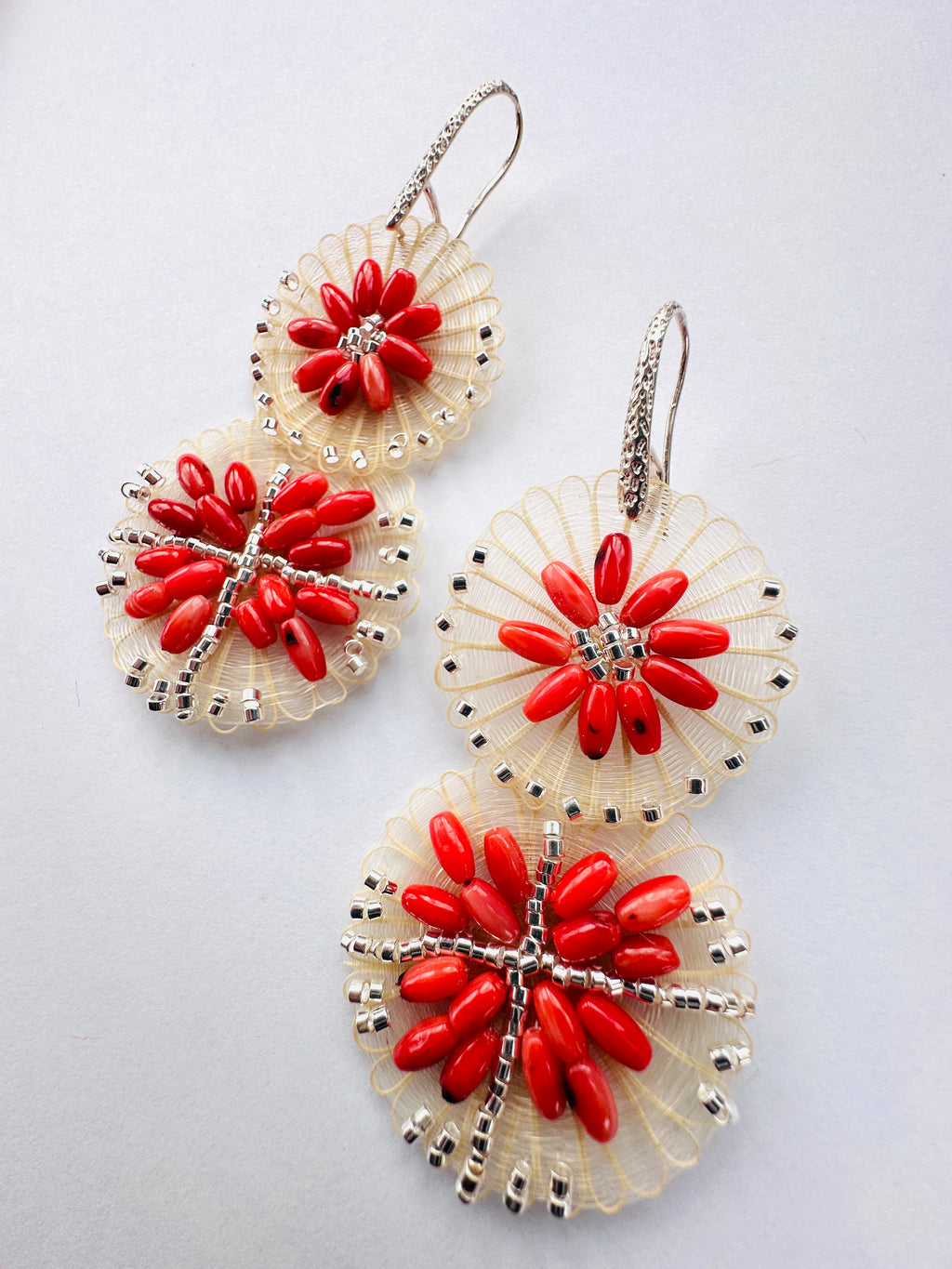 Aros Flor silver