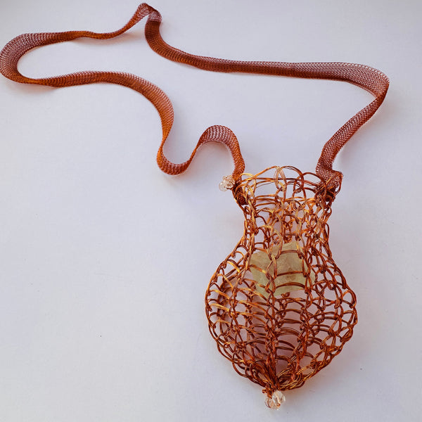 Collar Chuspa Cobre