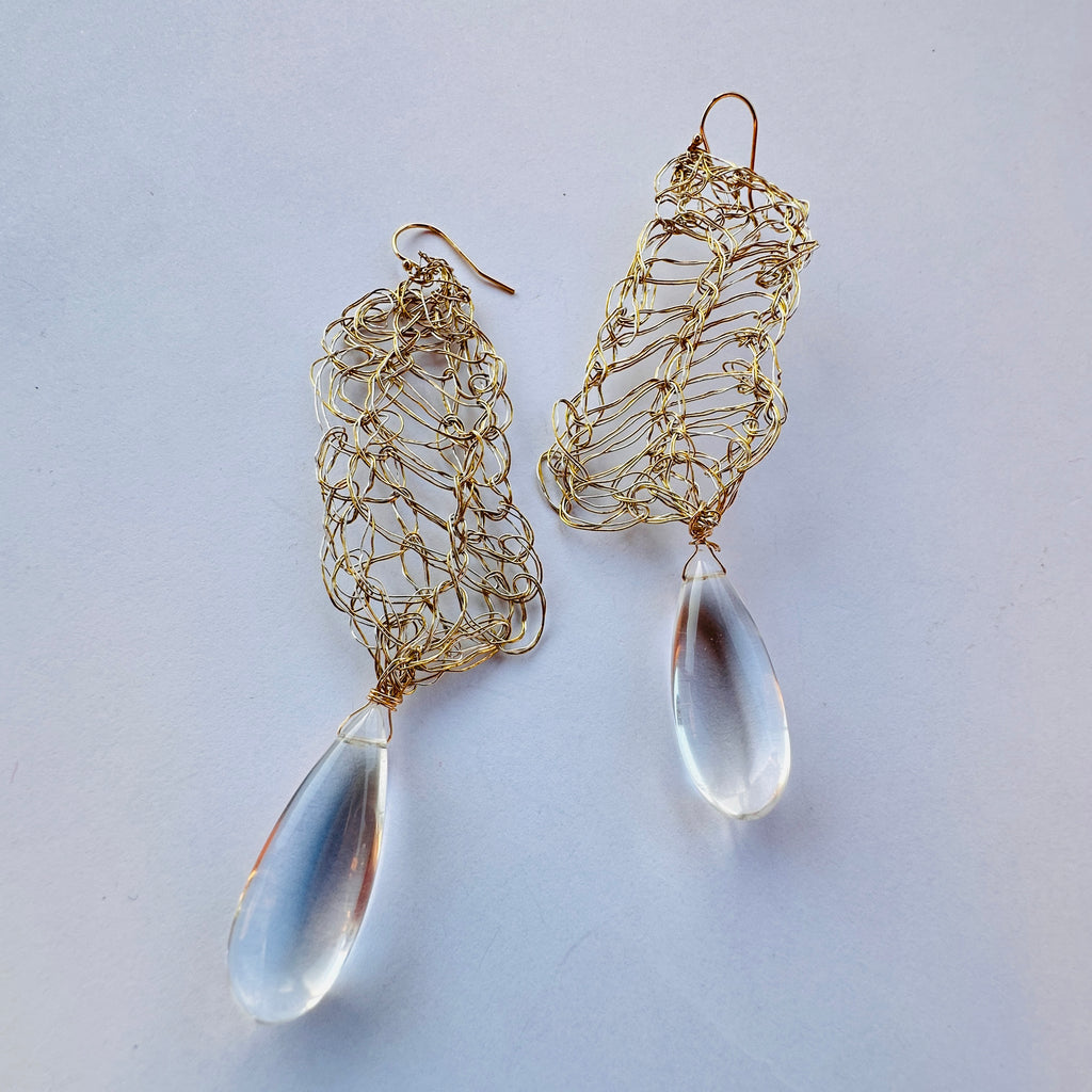 Aros Mariposa Encaje S 4cm Copia