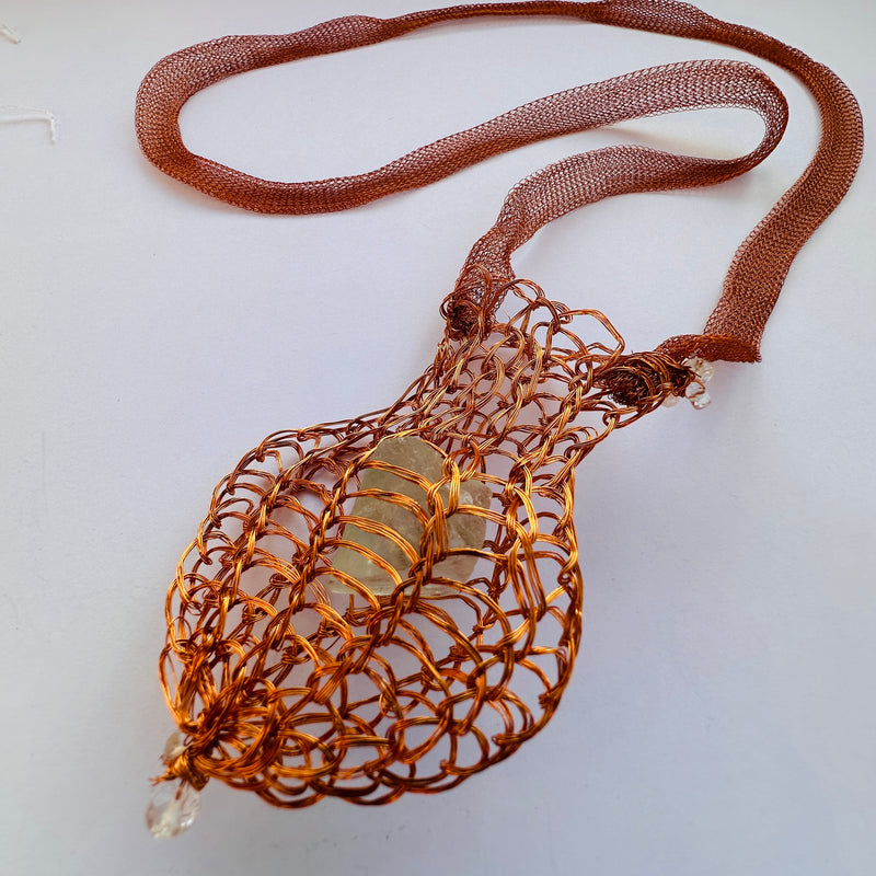 Collar Chuspa Cobre