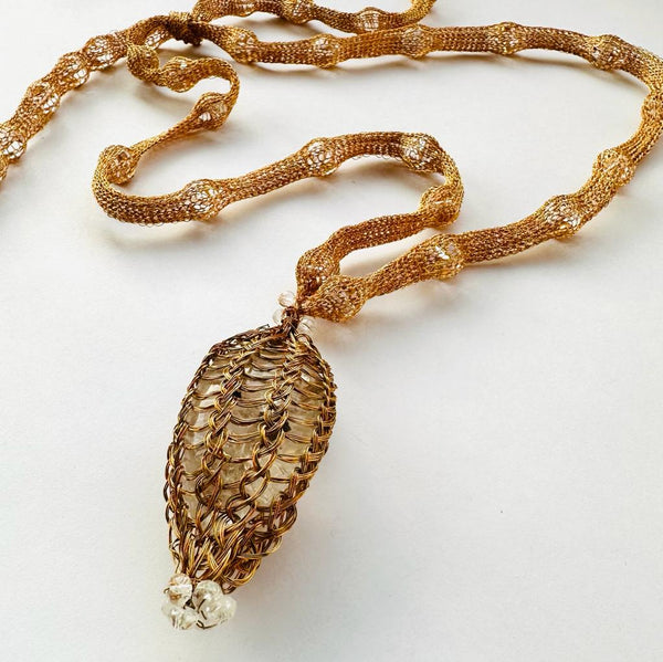 COLLAR GOTA CRISTALINA