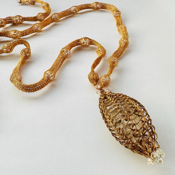 COLLAR GOTA CRISTALINA