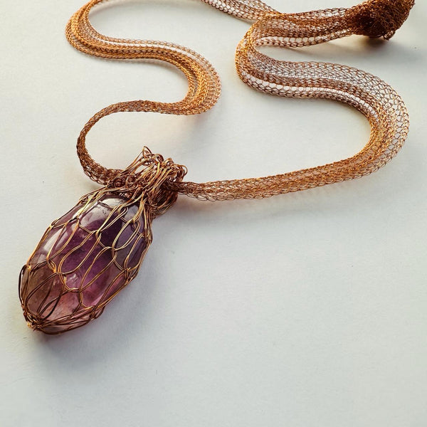 COLLAR LAZO AMATISTA