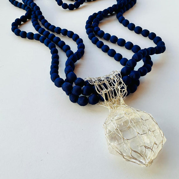 COLLAR TALISMAN MERKABA CRISTAL