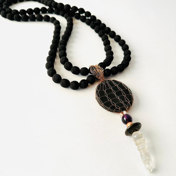 COLLAR  TALISMÁN PENDULO