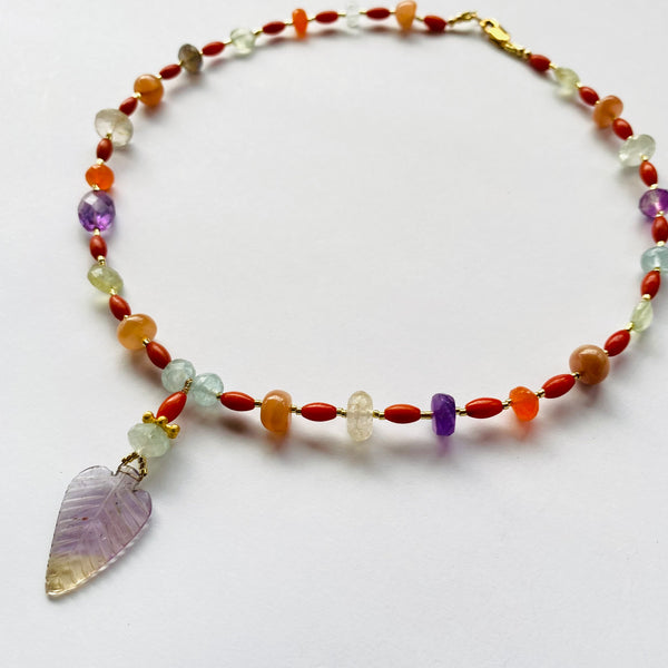 Collier arc-en-ciel