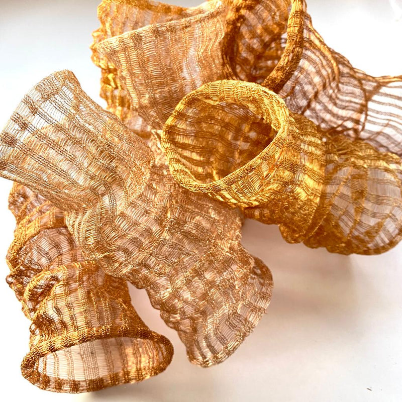 PAR MUÑEQUERAS FLEX BLACK/GOLD/ COPPER/SILVER/RED