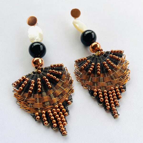 AROS PLUMAS BLACK COPPER