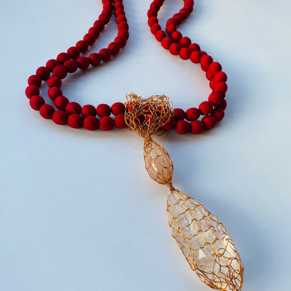Collier TALISMAN TURQUOISE -CRISOCOLA