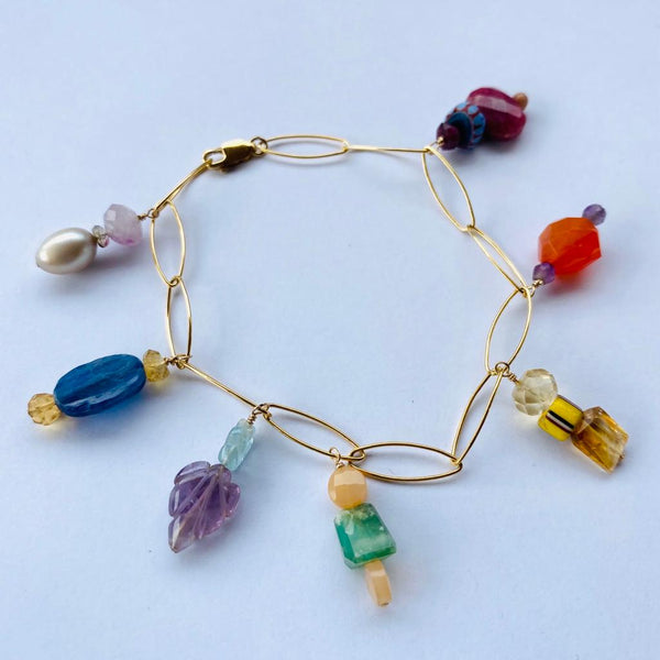 PULSERA ARCOIRIS CADENA 1