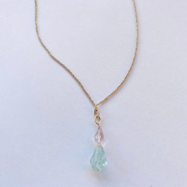 GARGANTILLA DIJE GOTA DE AGUA