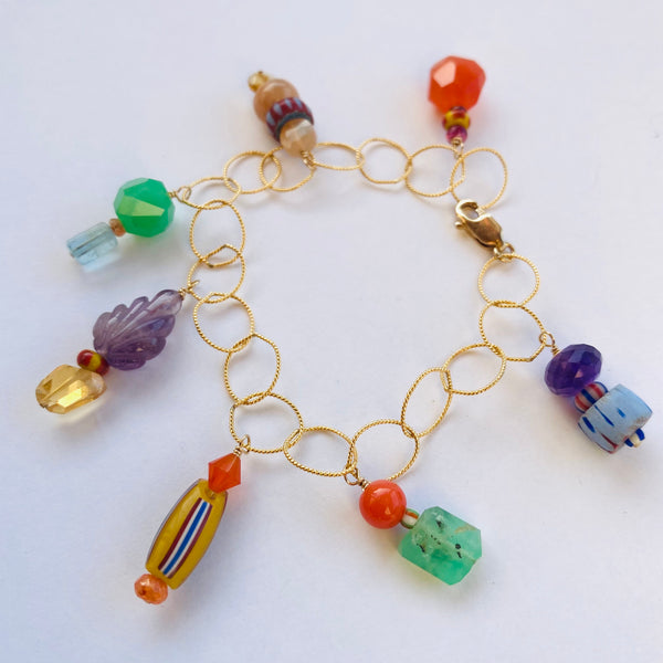 PULSERA ARCOIRIS CADENA 3