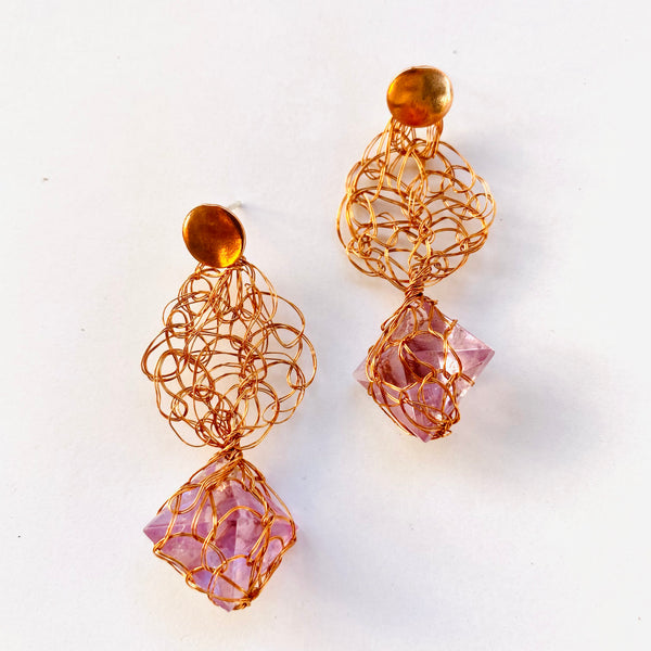 BAGUES OCULAIRES LILAS (2 CUIVRE)