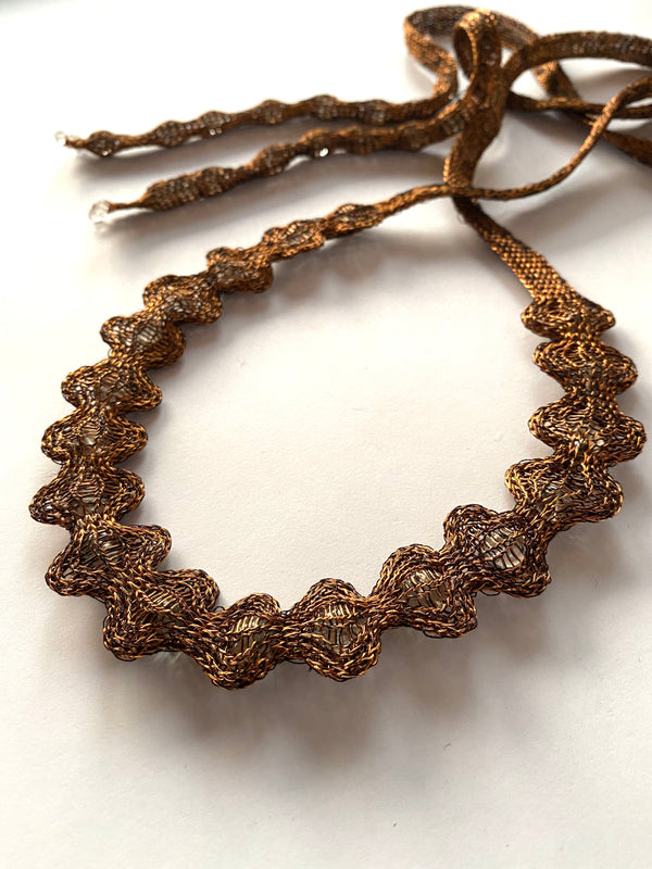 Collar Lazo Ojos Black