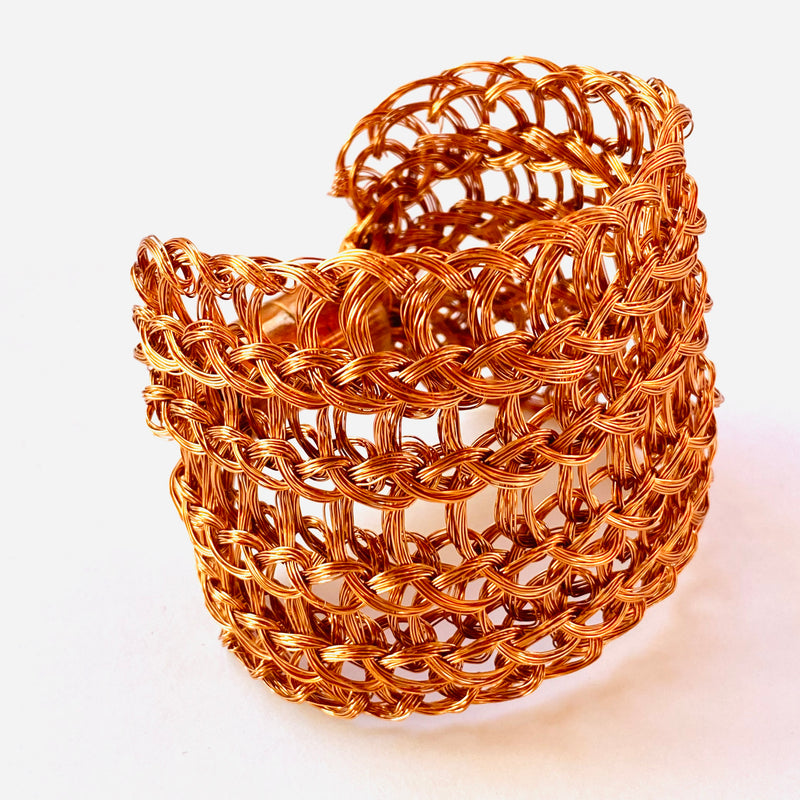 BRACELET ROUGE - CUIVRE