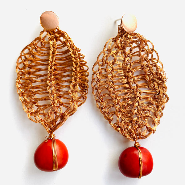 Cerceaux de feuilles et de graines