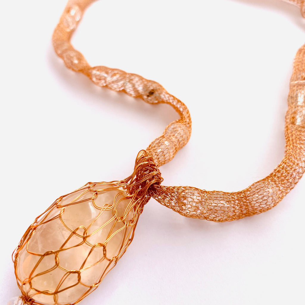 COLLAR LAZO CUARZO