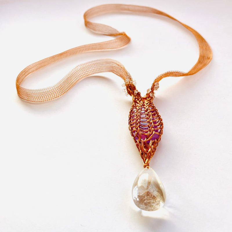 COLLAR CHUSPITA AMATISTA