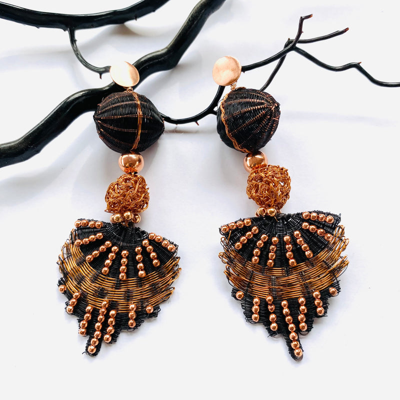 AROS PLUMAS BLACK COPPER