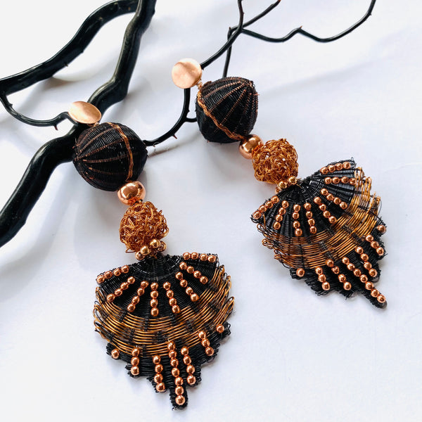 AROS PLUMAS BLACK COPPER