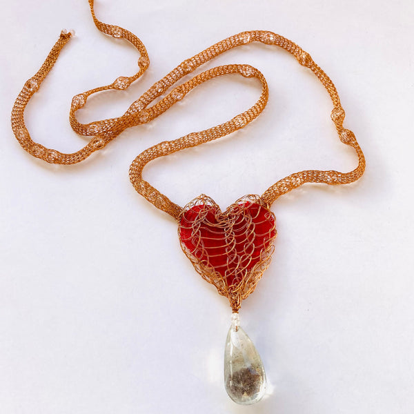 COLLAR CORAZON ILUMINADO